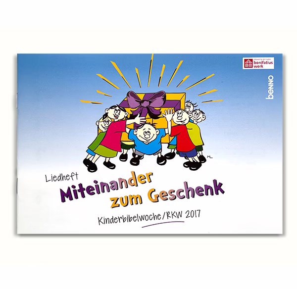 Liederheft - Miteinander zum Geschenk ist ein Begleitheft zur Bibelwoche